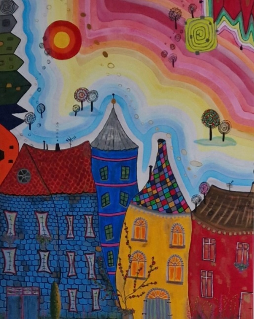 Bymur vestlige huse 